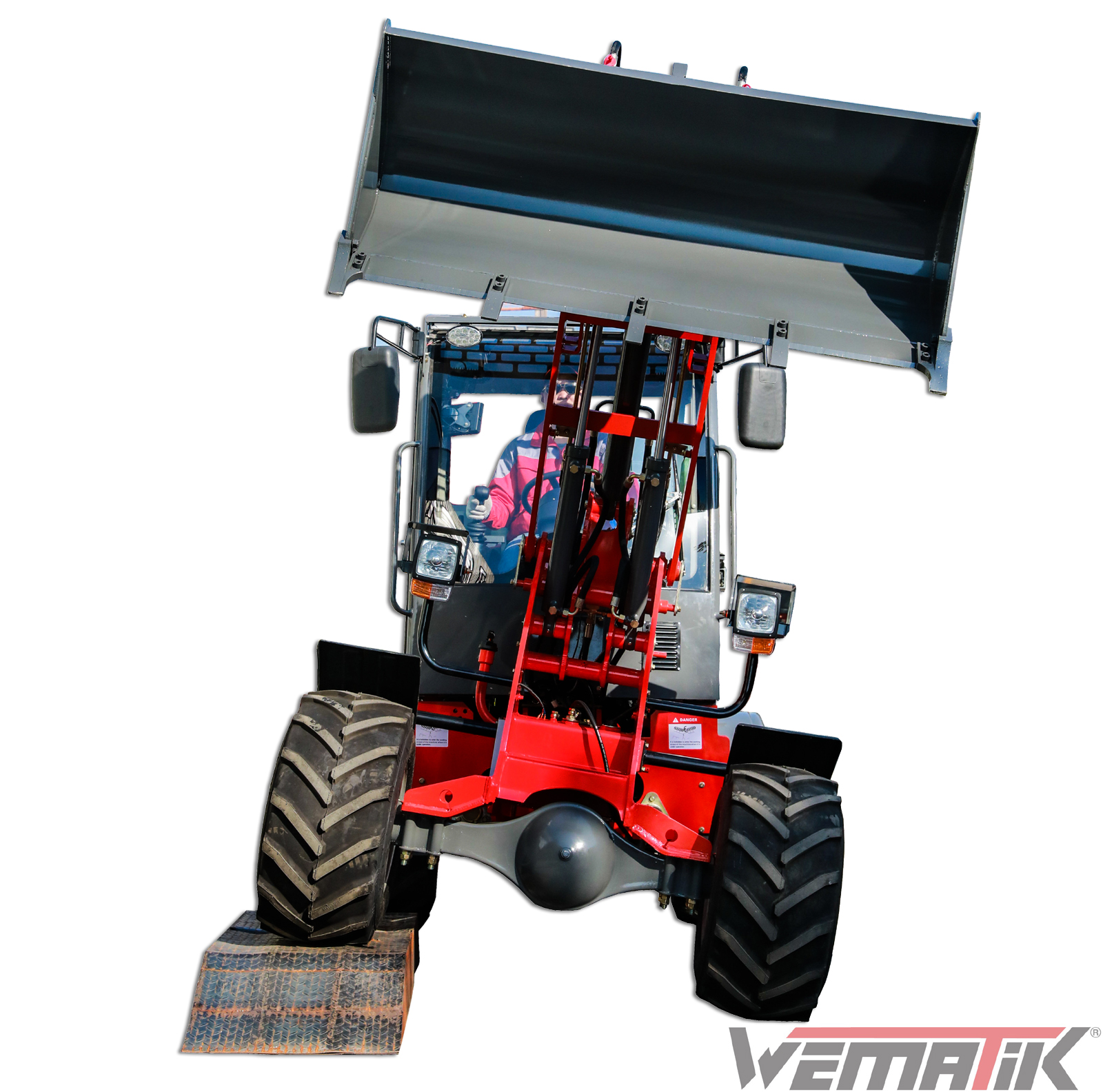 Radlader 812 - 1200 kg Hubkraft