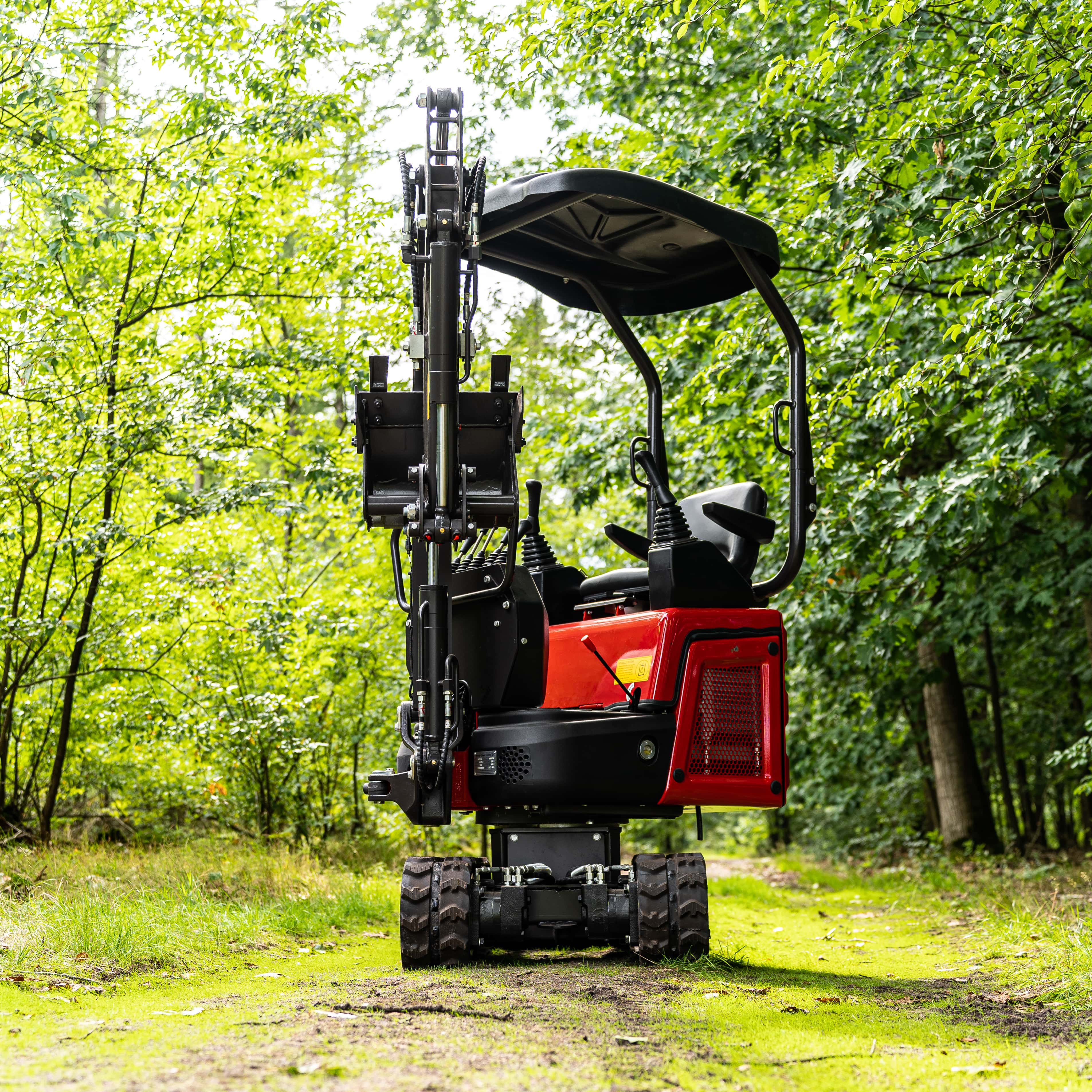 Minibagger Cascade 12 mit Joystickbedienung, Kubota Motor und KDK Pumpe