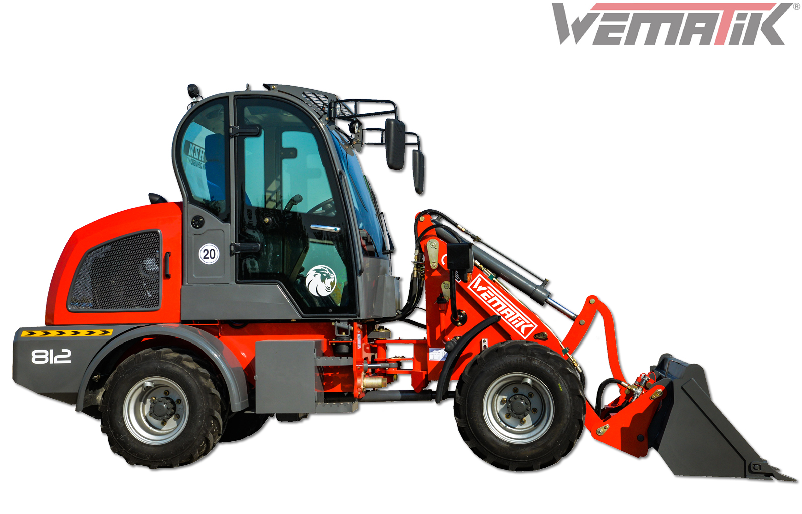 Radlader 812 - 1200 kg Hubkraft